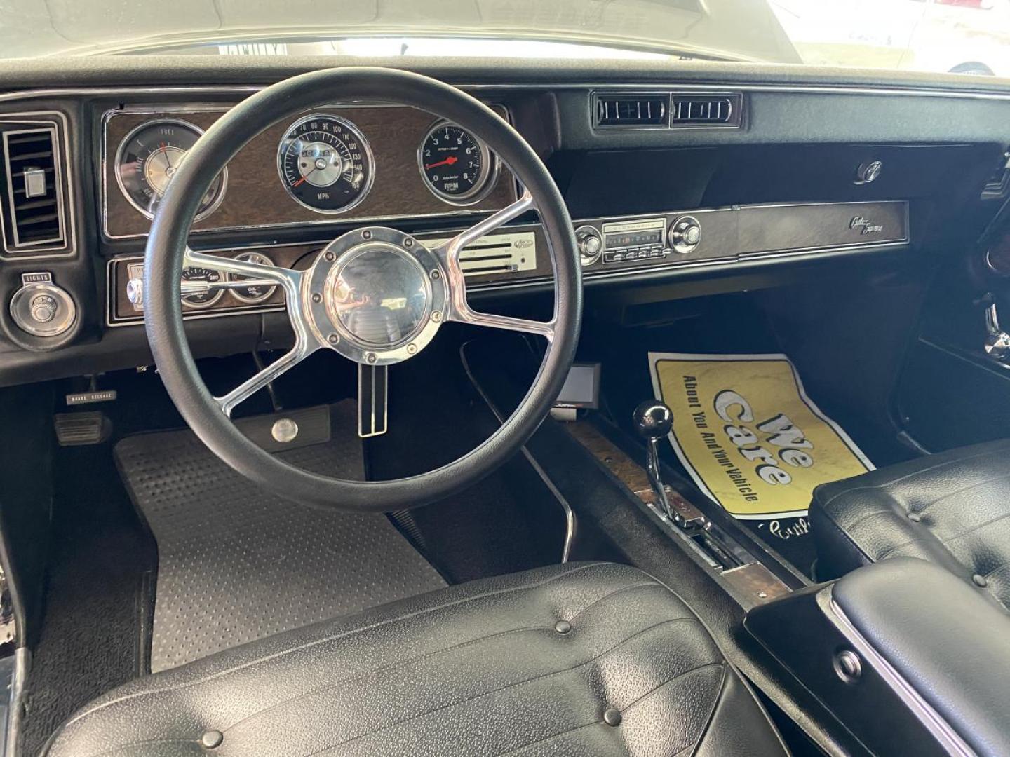 1970 Black Oldsmobile Cutlass Supreme , located at 119 E Andy Devine Ave., Kingman, AZ, 86401, (928) 753-1946, 0.000000, 0.000000 - Fresh build just rolled out 1970 cutlass sx supreme 455 Billet steering wheel New tires New chrome New fuel and oil system New fuel tank New 8qt oil pan New brake lines Smooth fire wall Vintage air Insulate floor New chrome polished Aluminum heads Sniper - Photo#10