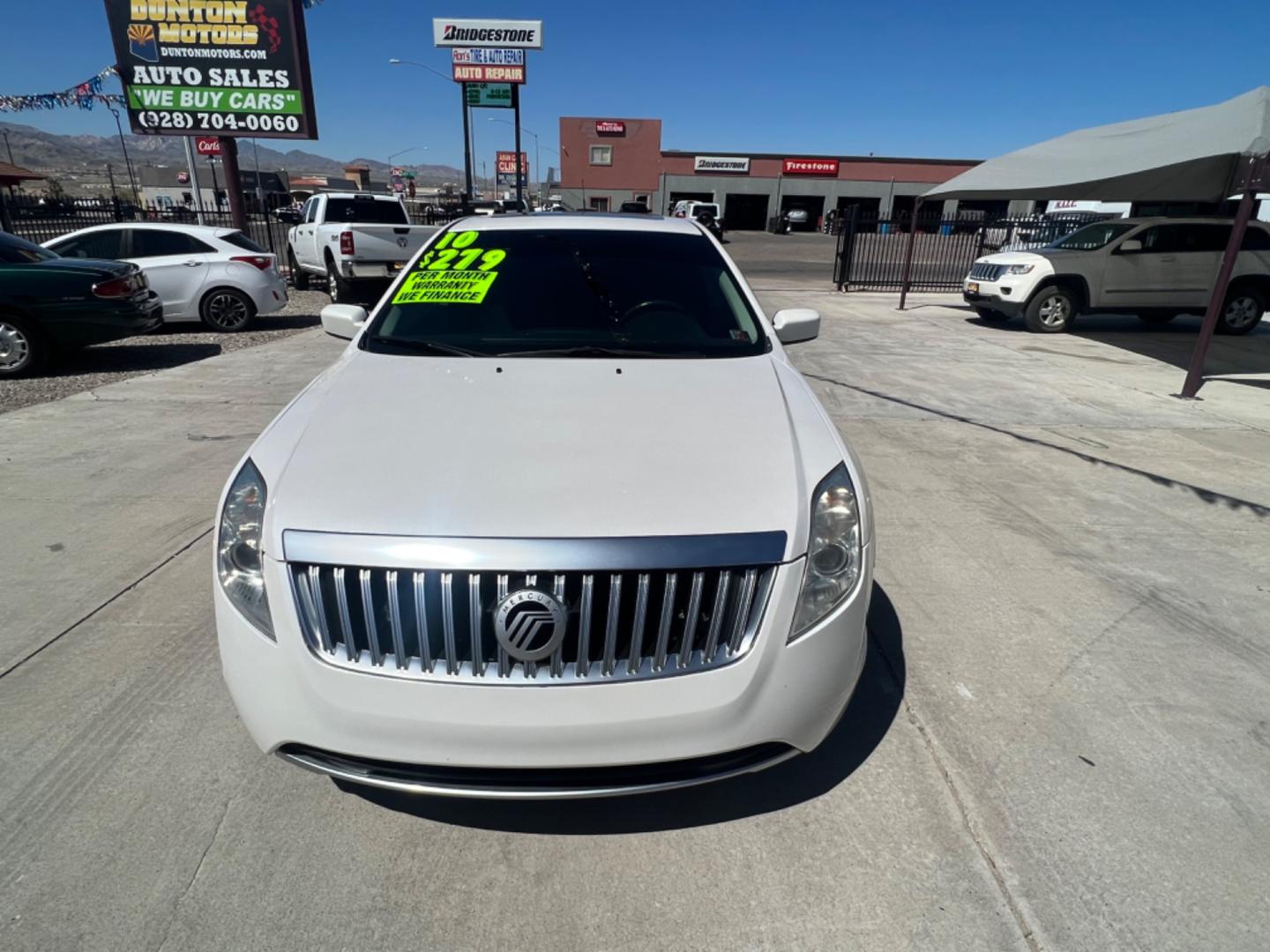 2010 White Mercury Milan I4 (3MEHM0HA0AR) with an 2.5L L4 DOHC 16V engine, AUTOMATIC transmission, located at 2190 Hwy 95, Bullhead City, AZ, 86442, (928) 704-0060, 0.000000, 0.000000 - 2010 Mercury Milan. only 80k miles. 2.5 I4 engine. Great gas mileage. Free warranty. In house financing available. c - Photo#6