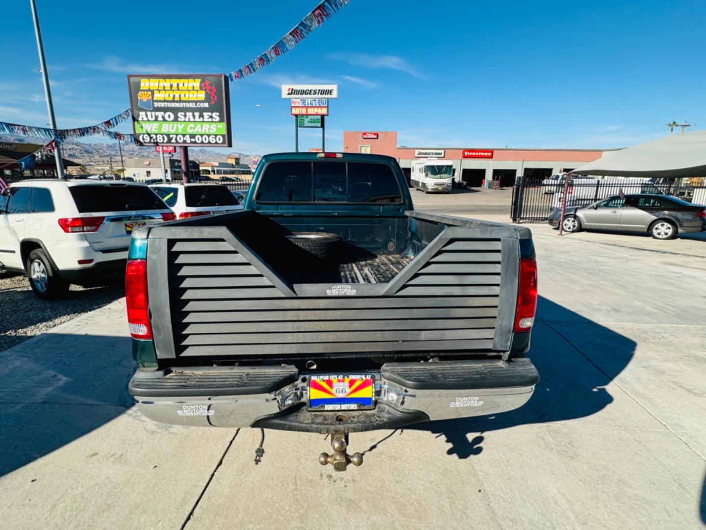 1999 Green Ford F-250 SD Lariat Crew Cab LWB 2WD (1FTNW20F4XE) with an 7.3L V8 OHV 16V TURBO DIESEL engine, located at 2190 Hwy 95, Bullhead City, AZ, 86442, (928) 704-0060, 0.000000, 0.000000 - 1999 Ford F250 crew cab long bed 7.3 powerstroke diesel. seats 6. fresh new paint. new window tint. brand new stereo with bluetooth. Completely serviced, lots of new parts. new ac system Ice cold a/c. runs and drives great. financing available. - Photo#11