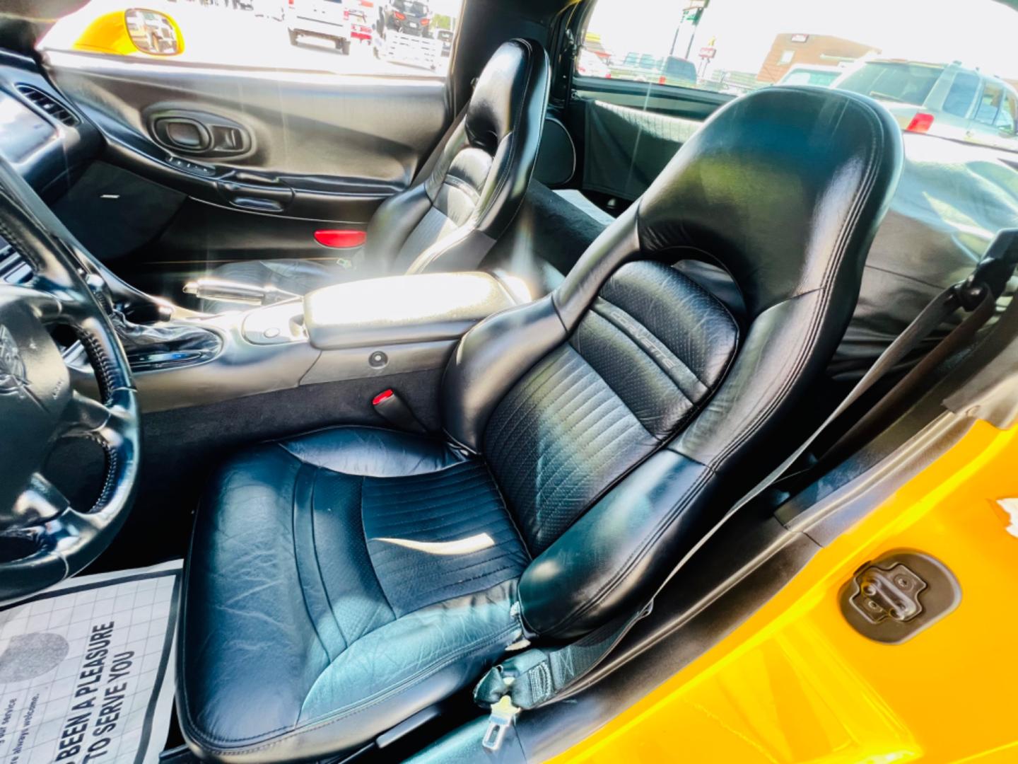 2000 Yellow Chevrolet Corvette Coupe (1G1YY22G7Y5) with an 5.7L V8 OHV 16V engine, located at 2190 Hwy 95, Bullhead City, AZ, 86442, (928) 704-0060, 0.000000, 0.000000 - 2000 Chevrolet Corvette Coupe. 84k miles. Always garaged. 2 owner clean carfax. Michelin tires. In excellent condition. - Photo#13