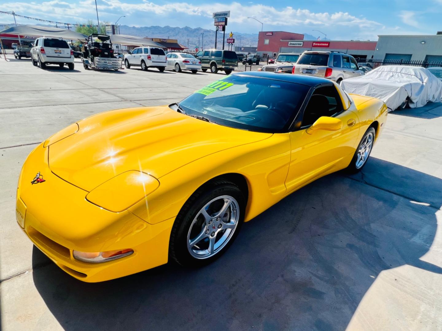 2000 Yellow Chevrolet Corvette Coupe (1G1YY22G7Y5) with an 5.7L V8 OHV 16V engine, located at 2190 Hwy 95, Bullhead City, AZ, 86442, (928) 704-0060, 0.000000, 0.000000 - 2000 Chevrolet Corvette Coupe. 84k miles. Always garaged. 2 owner clean carfax. Michelin tires. In excellent condition. - Photo#15