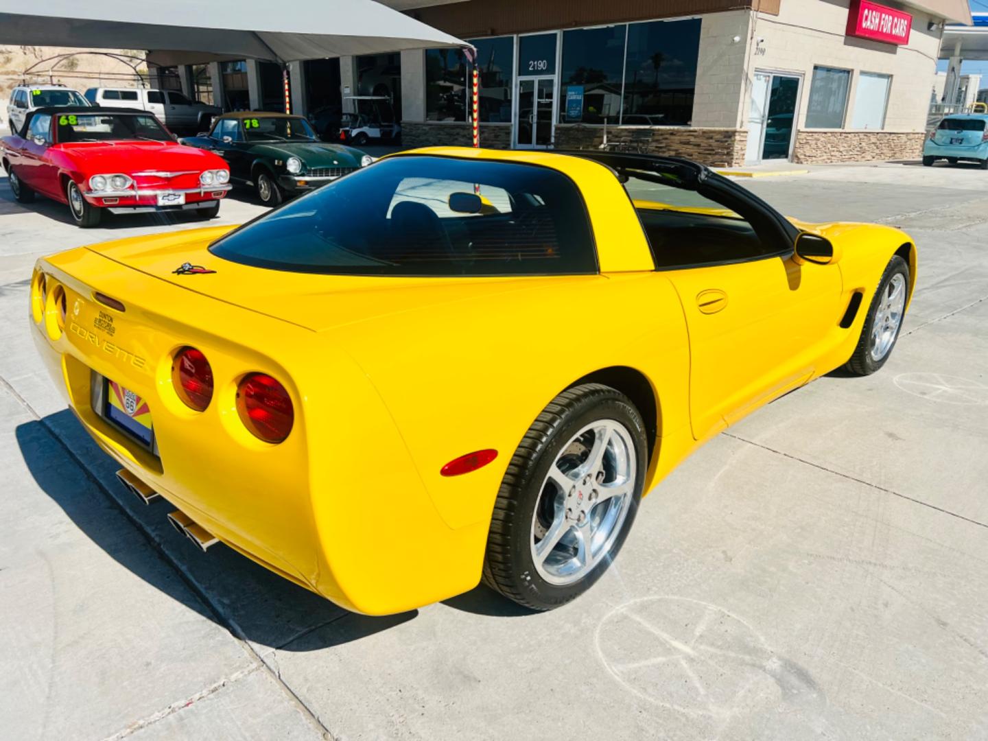 2000 Yellow Chevrolet Corvette Coupe (1G1YY22G7Y5) with an 5.7L V8 OHV 16V engine, located at 2190 Hwy 95, Bullhead City, AZ, 86442, (928) 704-0060, 0.000000, 0.000000 - 2000 Chevrolet Corvette Coupe. 84k miles. Always garaged. 2 owner clean carfax. Michelin tires. In excellent condition. - Photo#23