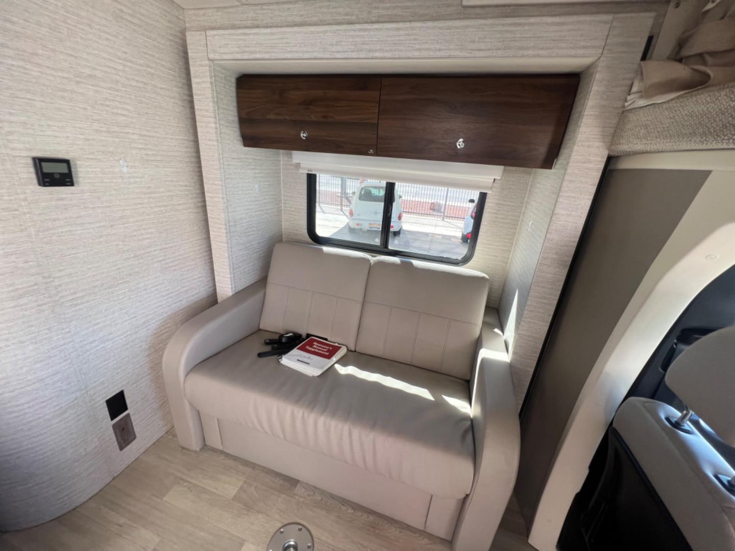 2021 White Winnebago View , located at 2190 Hwy 95, Bullhead City, AZ, 86442, (928) 704-0060, 0.000000, 0.000000 - 2021 Winnebago view . Mercedes Benz diesel . Only 4300 miles . Clear title . Electric slide . Diesel generator with 8 hours . Solar charging system . Bluetooth . Navigation . Super clean - Photo#9