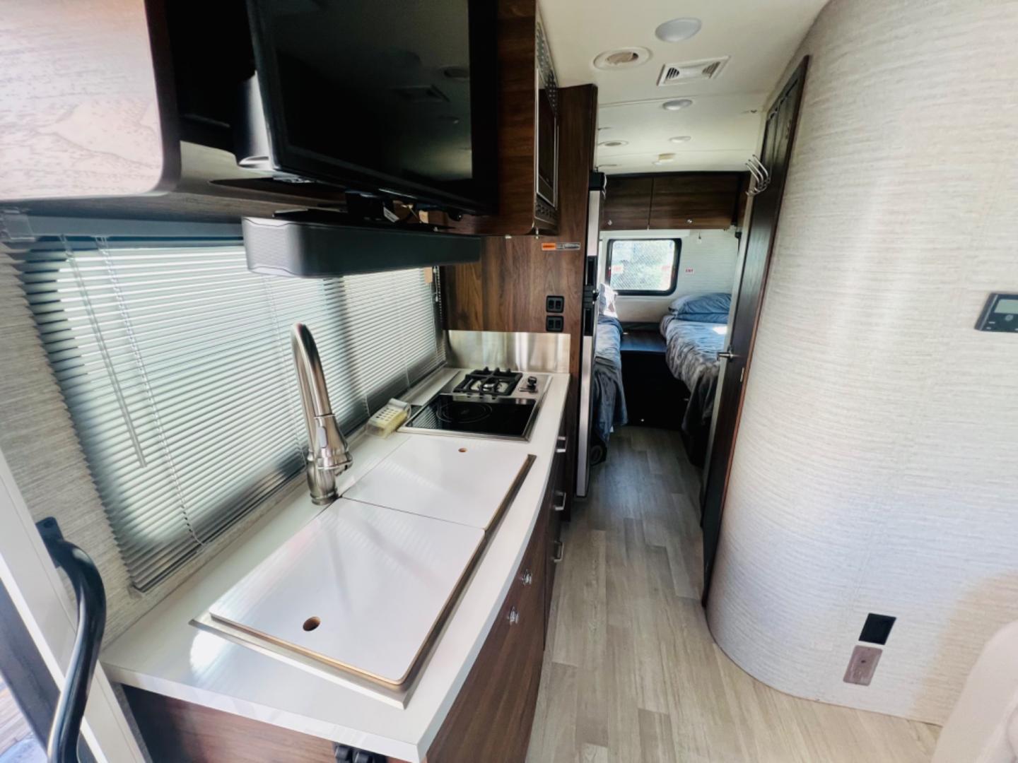 2021 White Winnebago View , located at 2190 Hwy 95, Bullhead City, AZ, 86442, (928) 704-0060, 0.000000, 0.000000 - 2021 Winnebago view . Mercedes Benz diesel . Only 4300 miles . Clear title . Electric slide . Diesel generator with 8 hours . Solar charging system . Bluetooth . Navigation . Super clean - Photo#13