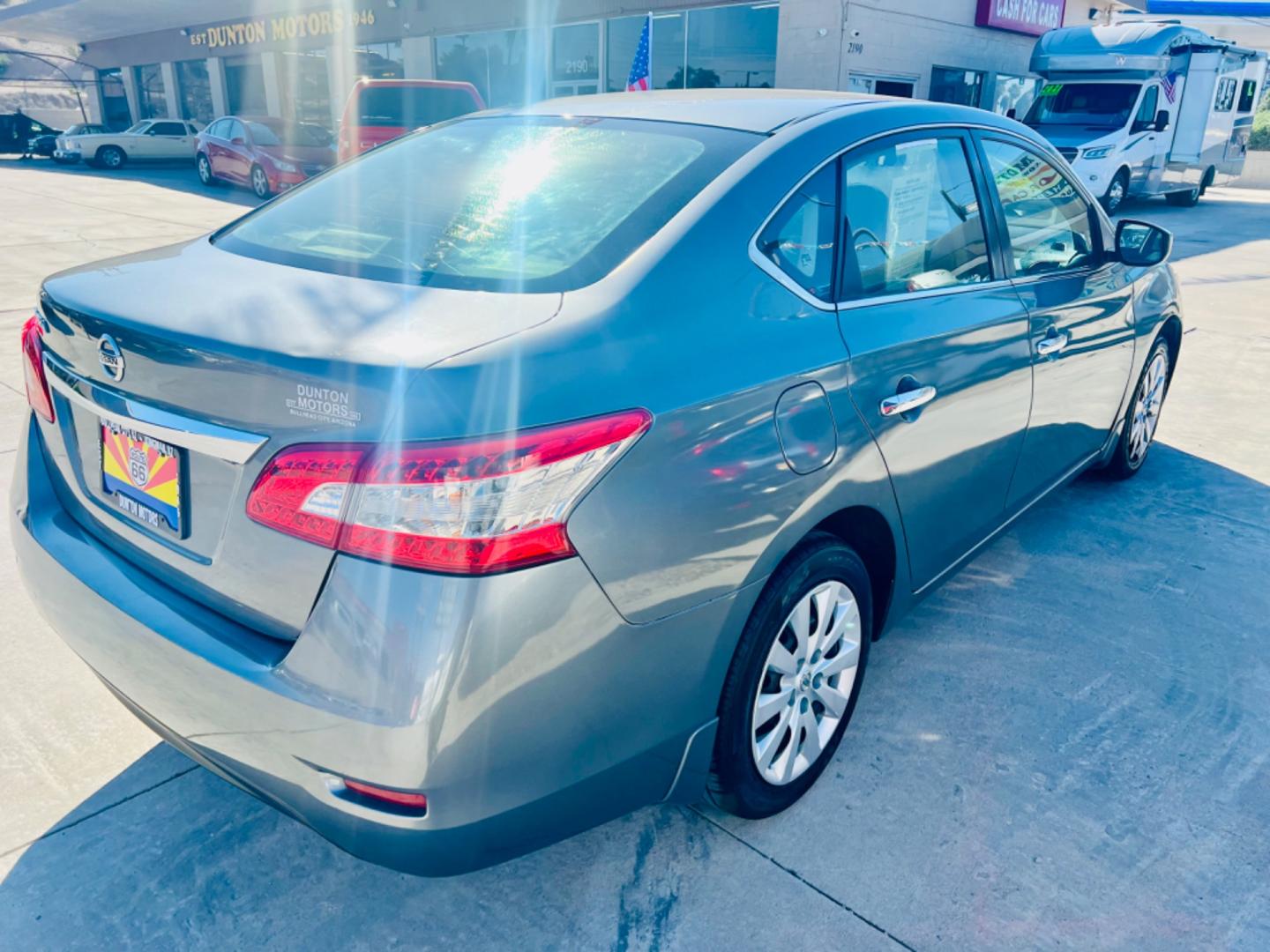 2015 Nissan Sentra S 6MT (3N1AB7AP7FY) with an 1.8L L4 SFI DOHC 16V engine, automatic transmission, located at 2190 Hwy 95, Bullhead City, AZ, 86442, (928) 704-0060, 0.000000, 0.000000 - Photo#4