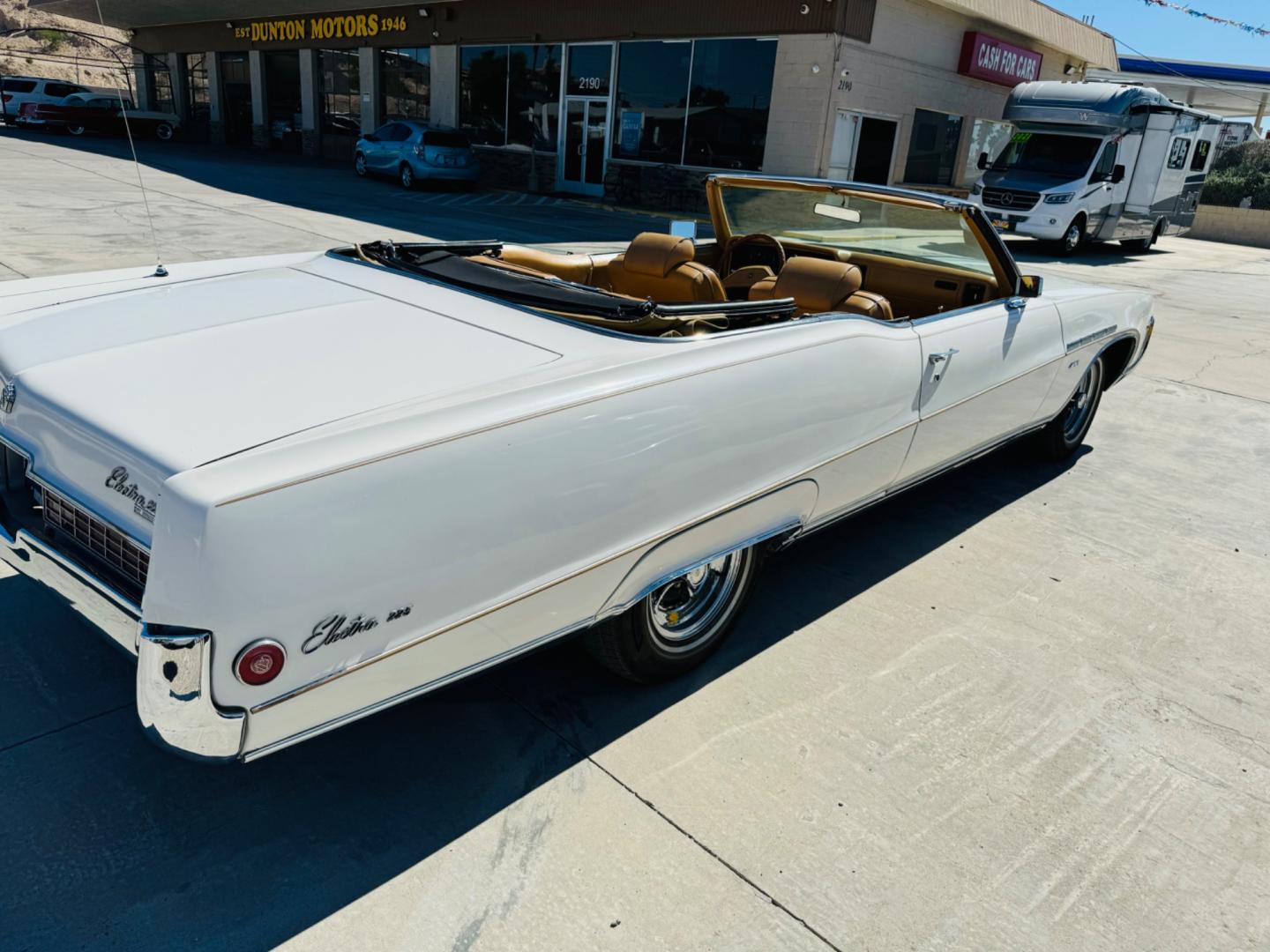 1969 White buick Electra , located at 2190 Hwy 95, Bullhead City, AZ, 86442, (928) 704-0060, 0.000000, 0.000000 - 1969 Buiick Electra 225 convertible. Runs and drives great. automatic. with automatic electric convertible top. Brand new tires. recently serviced. power windows, power locks. air conditioning. odometer shows 118000 but exempt because of the year. Always garaged. This thing is a true classic - Photo#4