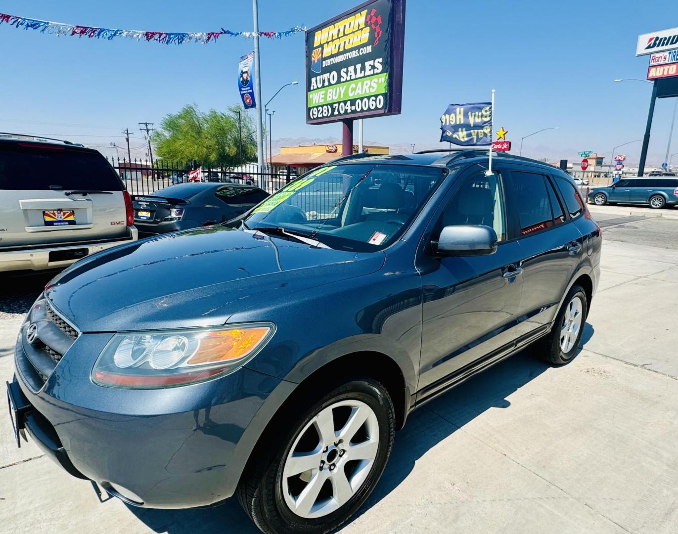 2007 Silver Hyundai Santa Fe (5NMSH13E77H) , located at 2190 Hwy 95, Bullhead City, AZ, 86442, (928) 704-0060, 0.000000, 0.000000 - Photo#11