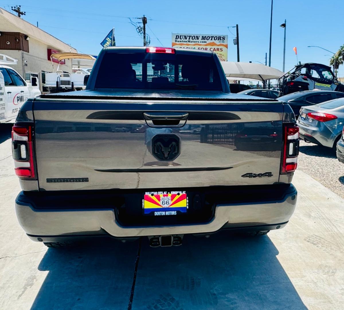 2020 grey RAM 2500 (3C6UR5DLXLG) , located at 2190 Hwy 95, Bullhead City, AZ, 86442, (928) 704-0060, 0.000000, 0.000000 - 2020 Ram 2500 crew cab short bed diesel 4x4. *1 owner. excellent condition. Custom tires and wheels, excellent condition. Big horn edition. 20 in wheels. tow package. bed liner and soft cover. needs nothing. Free and clear title. on consignment. - Photo#4