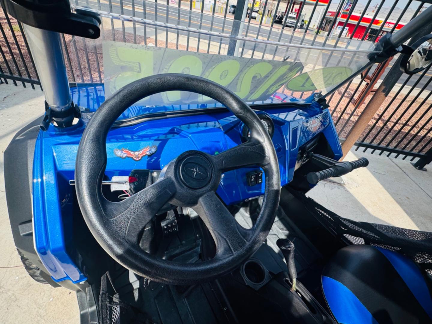 2011 blue /white/black Polaris Ranger RZR 4 800 , located at 2190 Hwy 95, Bullhead City, AZ, 86442, (928) 704-0060, 0.000000, 0.000000 - Photo#6