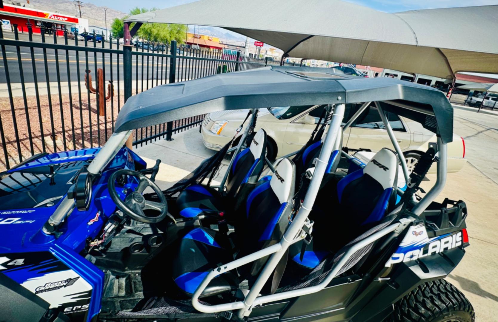 2011 blue /white/black Polaris Ranger RZR 4 800 , located at 2190 Hwy 95, Bullhead City, AZ, 86442, (928) 704-0060, 0.000000, 0.000000 - Photo#5