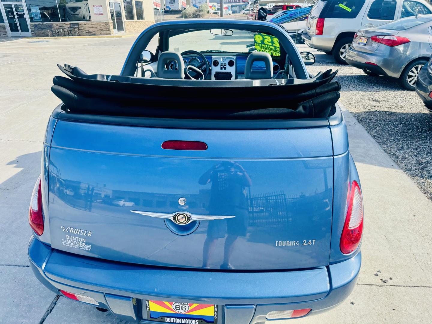 2007 Chrysler PT Cruiser Touring Convertible (3C3JY55E67T) with an 2.4L L4 DOHC 16V TURBO engine, located at 2190 Hwy 95, Bullhead City, AZ, 86442, (928) 704-0060, 0.000000, 0.000000 - 2007 chrysler pt cruiser convertible turbo. only 71k miles. automatic. loaded. absolutely mint condition. new top on the car. new tires. new serpentine belt. completely serviced. needs nothing. financing available. Free warranty, Free carfax. 2.4 I4 engine. - Photo#15