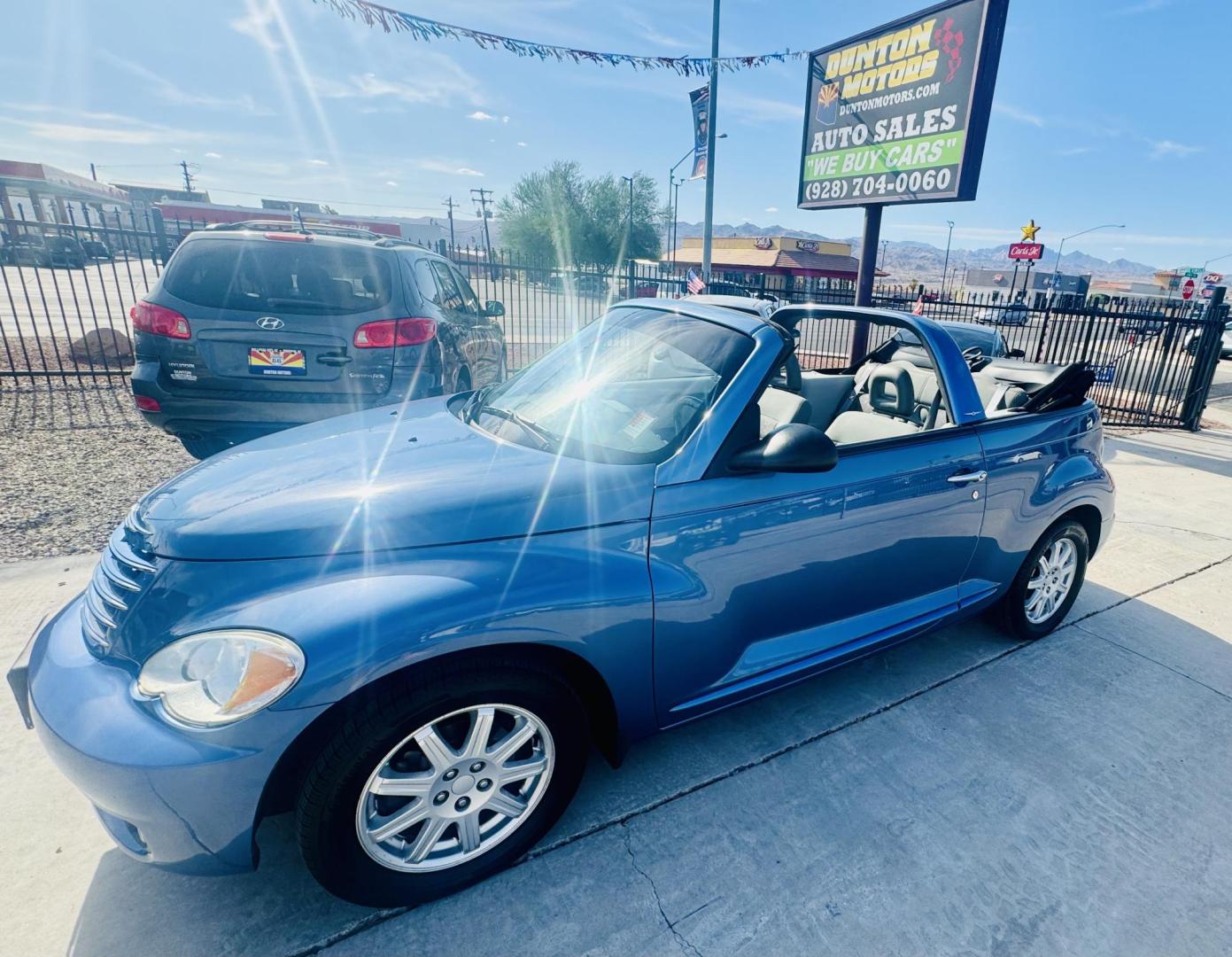 2007 Chrysler PT Cruiser Touring Convertible (3C3JY55E67T) with an 2.4L L4 DOHC 16V TURBO engine, located at 2190 Hwy 95, Bullhead City, AZ, 86442, (928) 704-0060, 0.000000, 0.000000 - 2007 chrysler pt cruiser convertible turbo. only 71k miles. automatic. loaded. absolutely mint condition. new top on the car. new tires. new serpentine belt. completely serviced. needs nothing. financing available. Free warranty, Free carfax. 2.4 I4 engine. - Photo#19