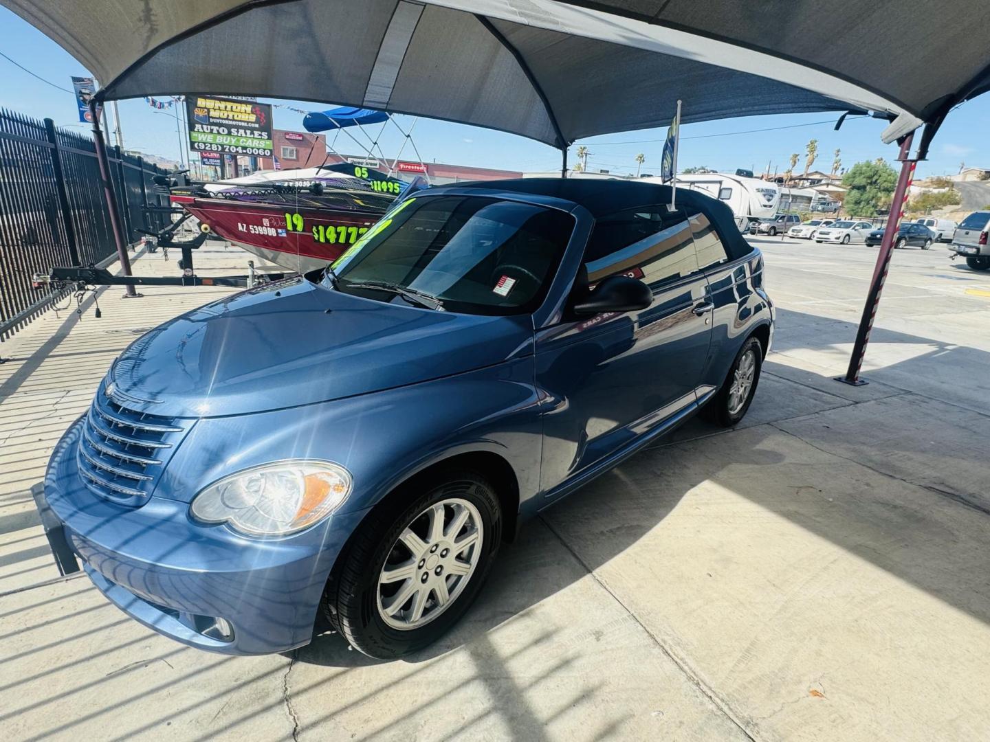 2007 Chrysler PT Cruiser Touring Convertible (3C3JY55E67T) with an 2.4L L4 DOHC 16V TURBO engine, located at 2190 Hwy 95, Bullhead City, AZ, 86442, (928) 704-0060, 0.000000, 0.000000 - 2007 chrysler pt cruiser convertible turbo. only 71k miles. automatic. loaded. absolutely mint condition. new top on the car. new tires. new serpentine belt. completely serviced. needs nothing. financing available. Free warranty, Free carfax. 2.4 I4 engine. - Photo#21