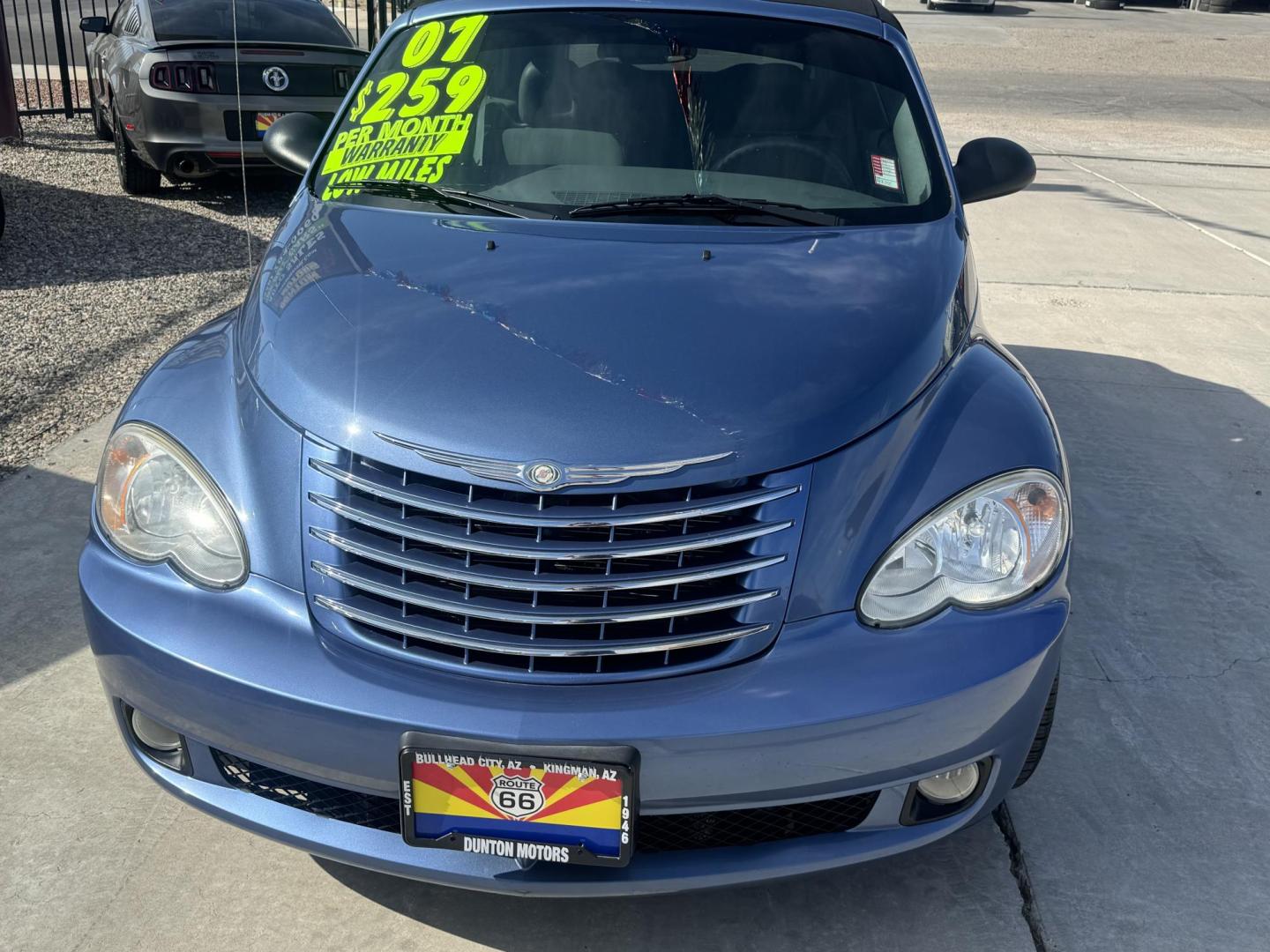 2007 Chrysler PT Cruiser Touring Convertible (3C3JY55E67T) with an 2.4L L4 DOHC 16V TURBO engine, located at 2190 Hwy 95, Bullhead City, AZ, 86442, (928) 704-0060, 0.000000, 0.000000 - 2007 chrysler pt cruiser convertible turbo. only 71k miles. automatic. loaded. absolutely mint condition. new top on the car. new tires. new serpentine belt. completely serviced. needs nothing. financing available. Free warranty, Free carfax. 2.4 I4 engine. - Photo#4