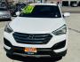 2013 White Hyundai Santa Fe Sport 2.4 FWD (5XYZT3LB4DG) with an 2.4L L4 DOHC 16V engine, 6-Speed Automatic transmission, located at 2190 Hwy 95, Bullhead City, AZ, 86442, (928) 704-0060, 0.000000, 0.000000 - Photo#2