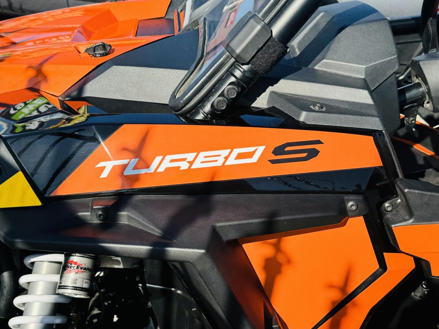 2021 Orange /black/orange Polaris Rzr xp4 turbo s velocity , located at 2190 Hwy 95, Bullhead City, AZ, 86442, (928) 704-0060, 0.000000, 0.000000 - 2021 Polaris Rzr xp4 turbo S velocity. Only 600 miles. 1 owner. lots of extras. full windshield. hard top. street legal kit. rear whip lights. rear seat has middle seat belt and harness for 3 rear riders. seats 5. Like new. - Photo#13