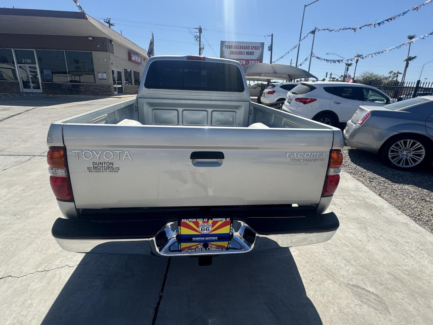 2002 Silver Toyota Tacoma PreRunner Xtracab V6 2WD (5TESN92N82Z) with an 3.4L V6 DOHC 24V engine, 4-Speed Automatic Overdrive transmission, located at 2190 Hwy 95, Bullhead City, AZ, 86442, (928) 704-0060, 0.000000, 0.000000 - Photo#22