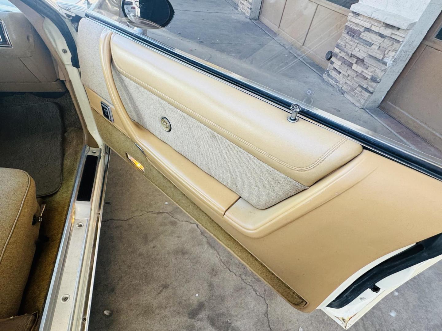 1979 yellow /tan Chrysler Cordoba , located at 2190 Hwy 95, Bullhead City, AZ, 86442, (928) 704-0060, 0.000000, 0.000000 - 1979 Chrysler Cordoba 360 v-8. automatic 3 speed. power windows, power door locks. vinyl half hard top half roof. rare car. cloth original interior. power seats. fatory ice cold a/c. lots of new parts. new tires. all fluids, belts, hoses, brakes, new carbeurator. 73k original miles. - Photo#13