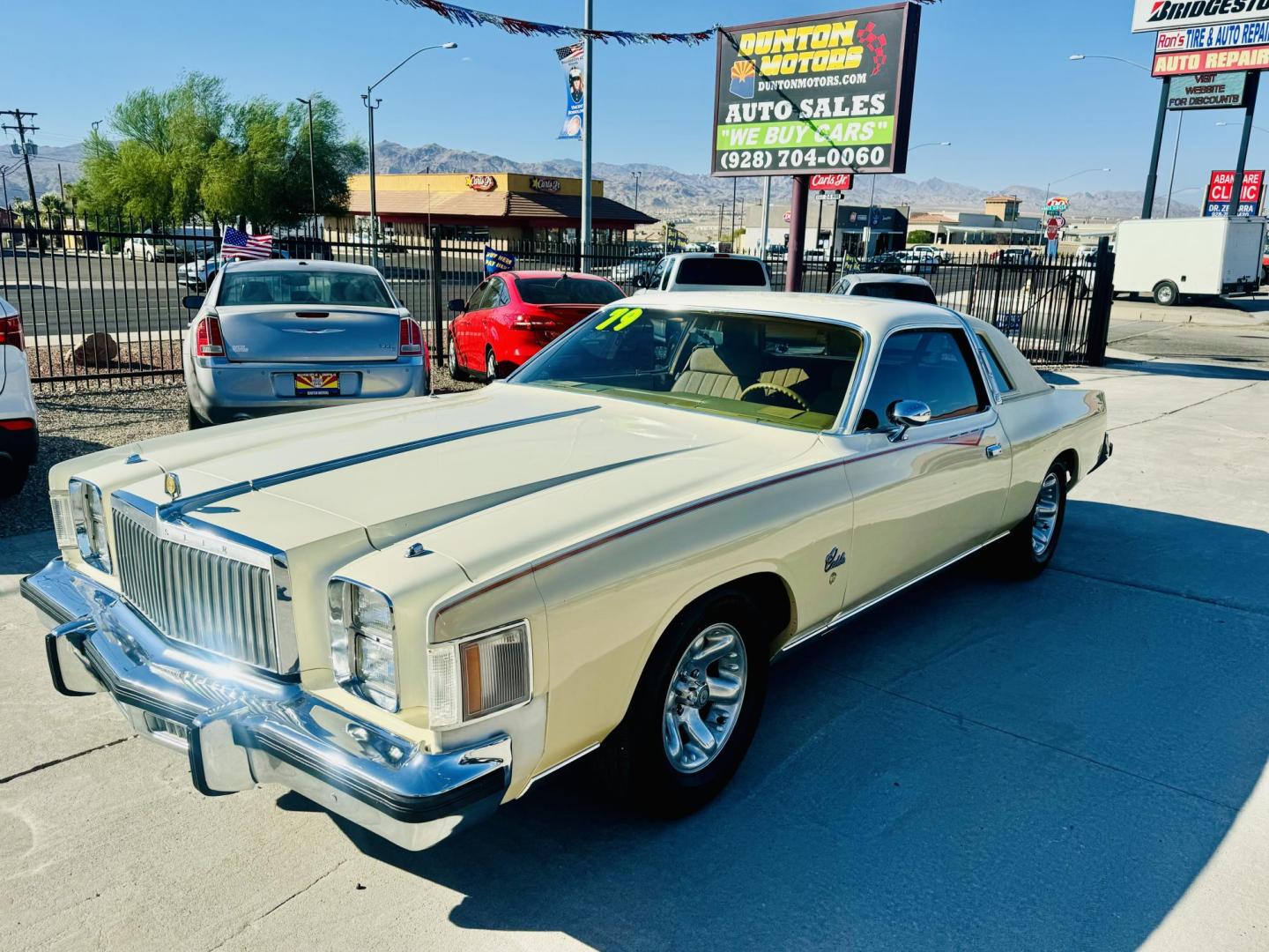 1979 yellow /tan Chrysler Cordoba , located at 2190 Hwy 95, Bullhead City, AZ, 86442, (928) 704-0060, 0.000000, 0.000000 - 1979 Chrysler Cordoba 360 v-8. automatic 3 speed. power windows, power door locks. vinyl half hard top half roof. rare car. cloth original interior. power seats. fatory ice cold a/c. lots of new parts. new tires. all fluids, belts, hoses, brakes, new carbeurator. 73k original miles. - Photo#2