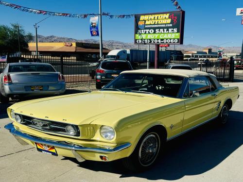 1966 ford mustang original convertible , automatic