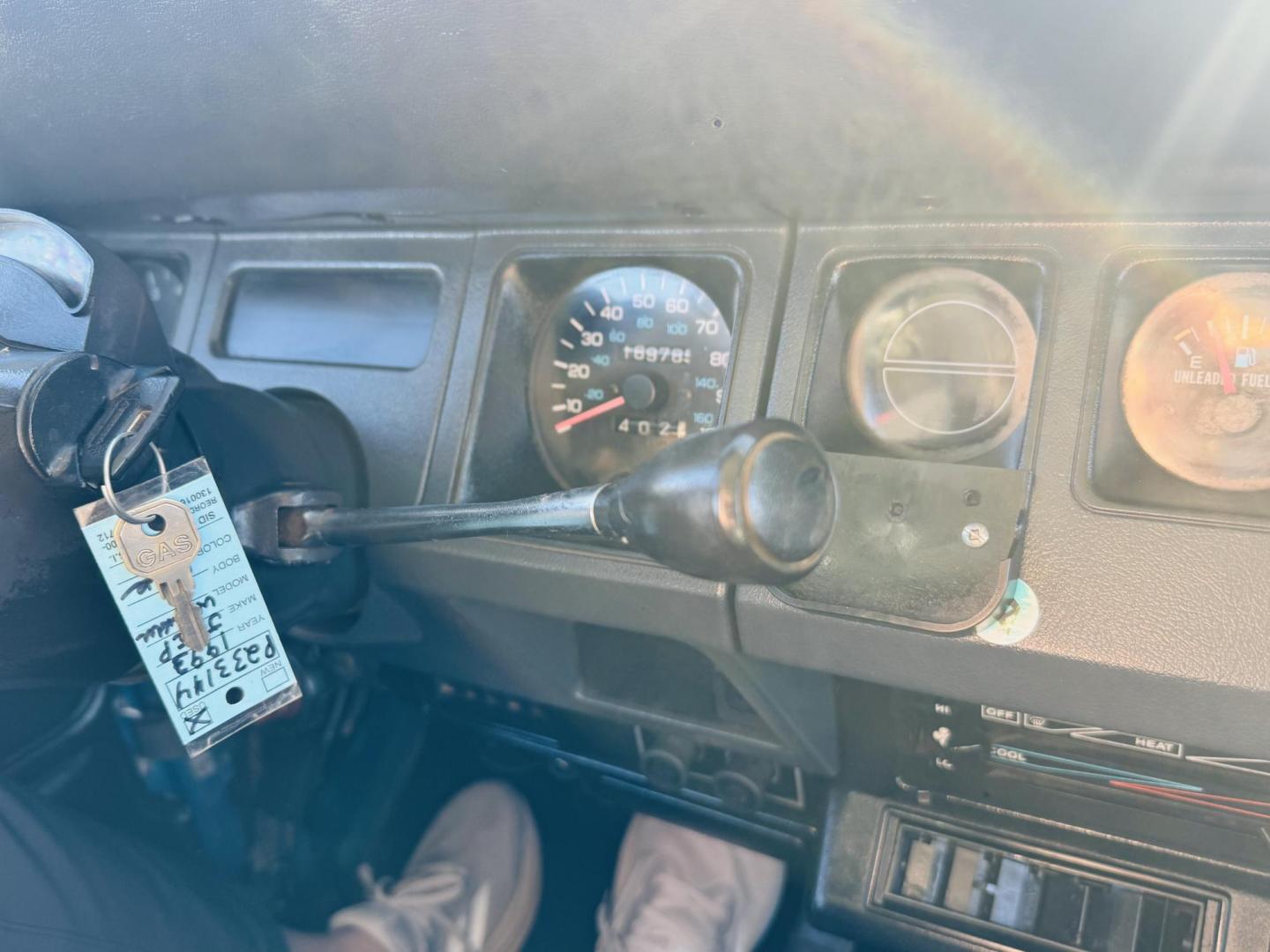 1993 blue Jeep Wrangler Base (1J4FY29S5PP) with an 4.0L L6 OHV 12V engine, located at 2190 Hwy 95, Bullhead City, AZ, 86442, (928) 704-0060, 0.000000, 0.000000 - hard top. 4.0 6 cylinder automatic. air conditioning. a true classic jeep. IN house financing. We finance. completely serviced. new battery ,tires like new ac works great. a classic jeep wrangler 4x4. - Photo#12