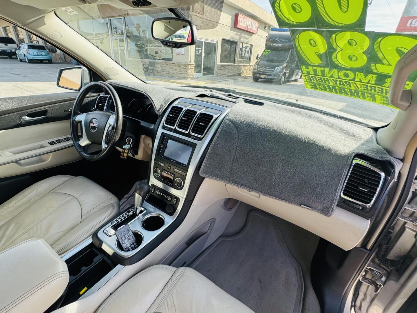 2008 Silver GMC Acadia , located at 2190 Hwy 95, Bullhead City, AZ, 86442, (928) 704-0060, 0.000000, 0.000000 - 2008 GMC acadia. 3rd row. lots of new parts. free warranty. backup camera, bluetooth. we finance, buy here pay here. free carfax. - Photo#9