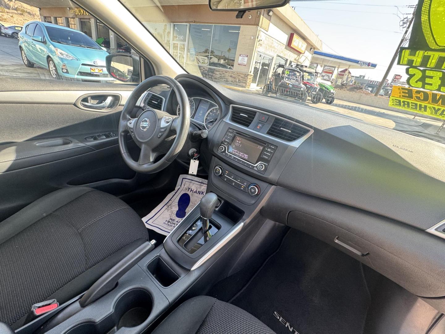 2018 Beige Nissan Sentra S CVT (3N1AB7AP0JY) with an 1.8L L4 SFI DOHC 16V engine, CVT transmission, located at 2190 Hwy 95, Bullhead City, AZ, 86442, (928) 704-0060, 0.000000, 0.000000 - Photo#12