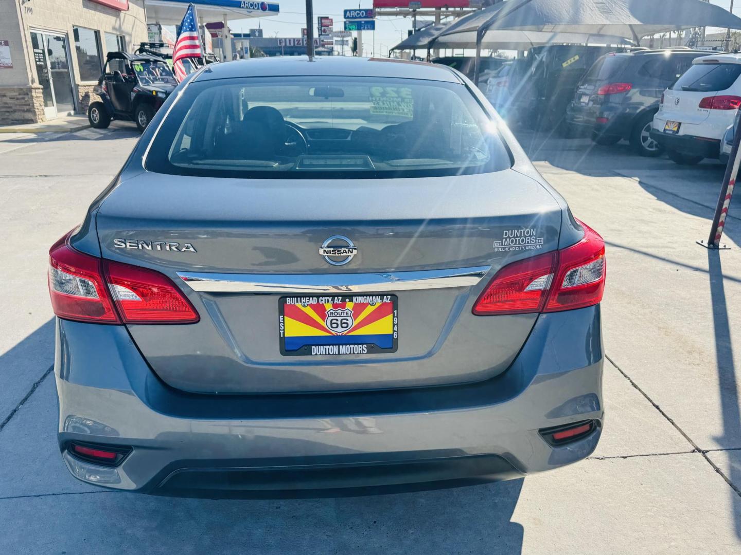 2018 Beige Nissan Sentra S CVT (3N1AB7AP0JY) with an 1.8L L4 SFI DOHC 16V engine, CVT transmission, located at 2190 Hwy 95, Bullhead City, AZ, 86442, (928) 704-0060, 0.000000, 0.000000 - Photo#3