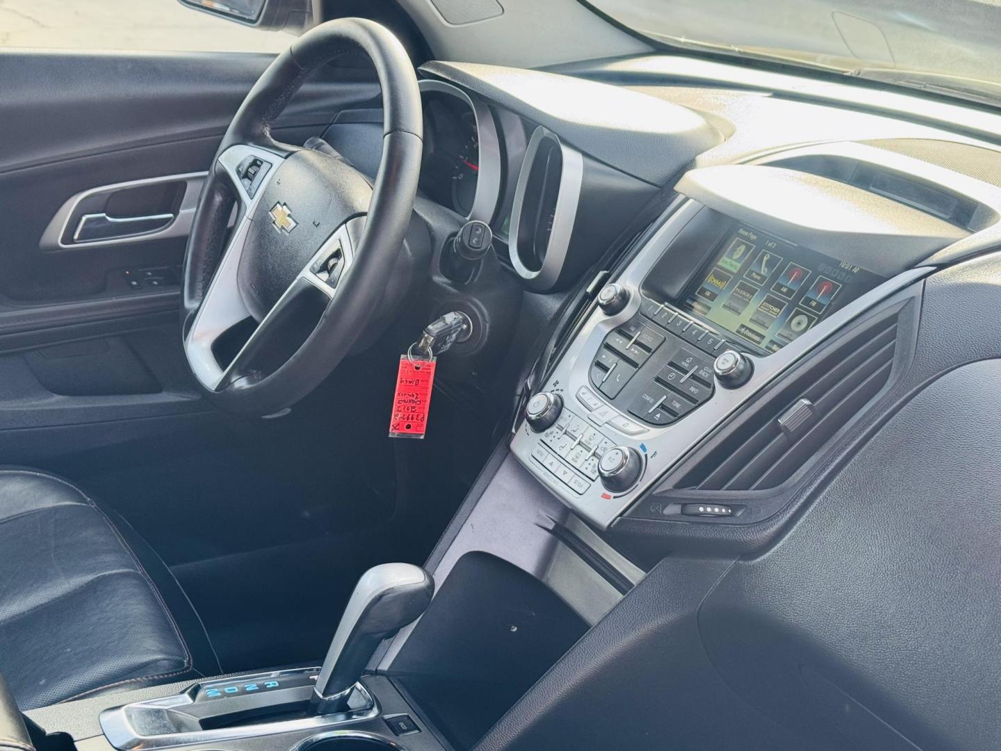 2013 Black Chevrolet Equinox LTZ 2WD (2GNALFEK1D6) with an 2.4L L4 DOHC 16V engine, 6-Speed Automatic transmission, located at 2190 Hwy 95, Bullhead City, AZ, 86442, (928) 704-0060, 0.000000, 0.000000 - leather loaded. we finance. free warranty. free carfax. - Photo#9