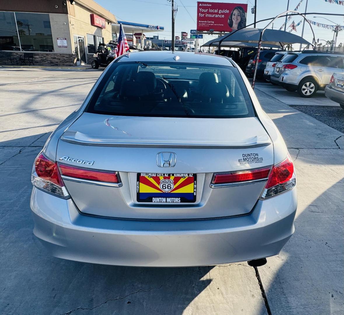 2012 Silver Honda Accord EX-L Sedan AT (1HGCP2F83CA) with an 2.4L L4 DOHC 16V engine, 5-Speed Automatic transmission, located at 2190 Hwy 95, Bullhead City, AZ, 86442, (928) 704-0060, 0.000000, 0.000000 - 2012 honda accord. 2 owners no accidents. clean car. leather loaded. moonroof. 2.4 i4 engine. - Photo#1