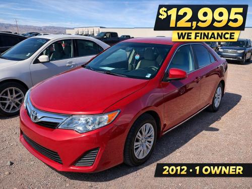 2012 Toyota Camry SE 1 owner clean carfax