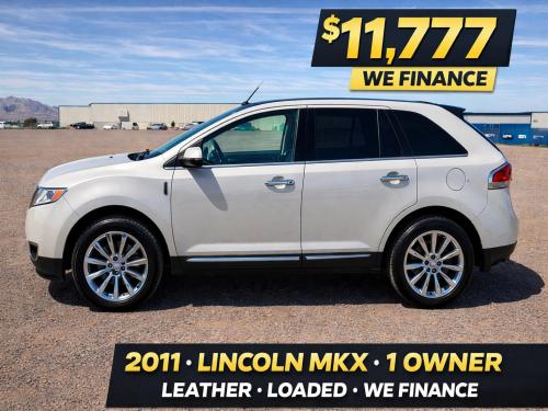 2011 Lincoln MKX FWD 1 owner leather loaded.
